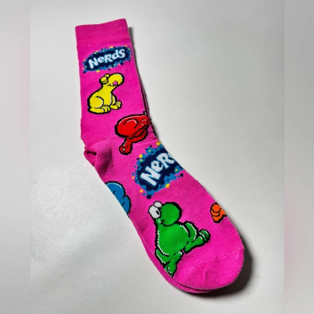 NWOT Nerds Candy Unisex Crew Socks - O/S